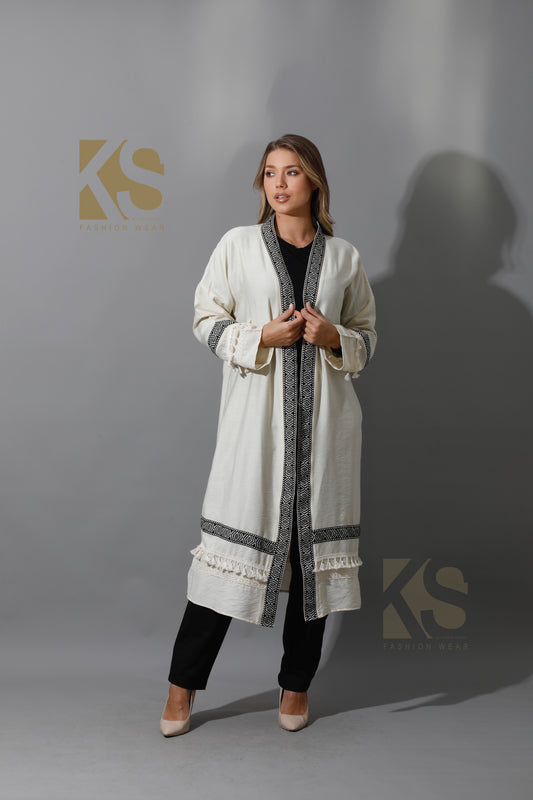 Short Kaftan - Beige