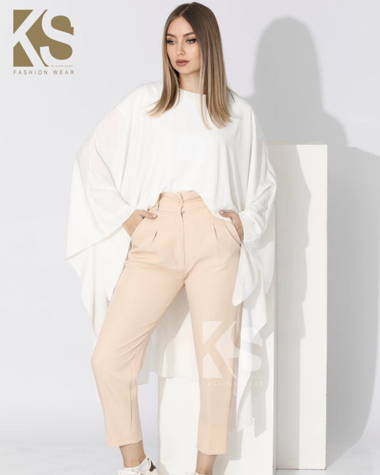 Trousers - Beige